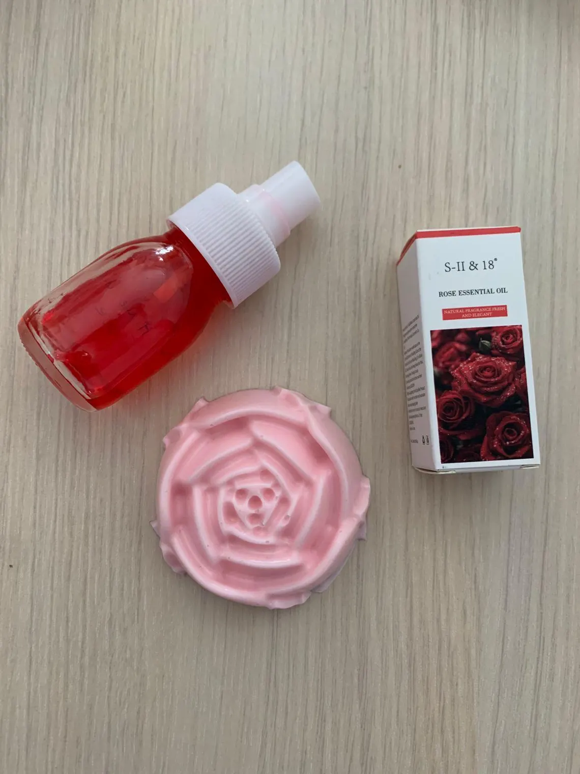 Handmade Rose Soap for Hydrating