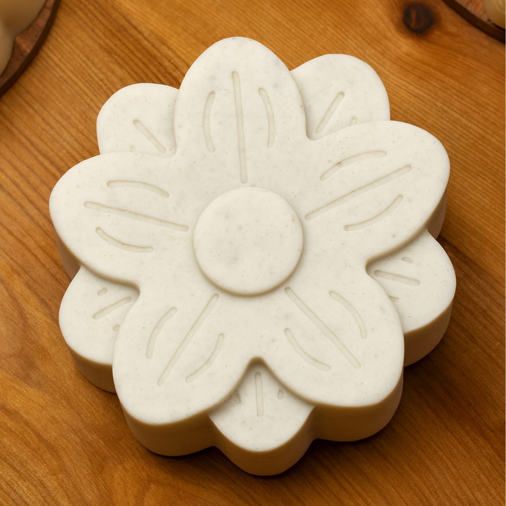 soap-2 Savon artisanal en forme de fleur